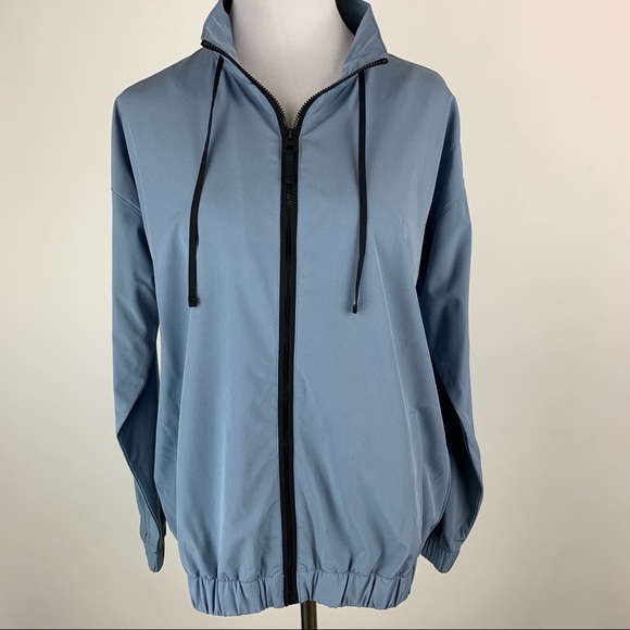 Summersalt Blue On The Go Zip Up Jacket Small - Picture 2 of 15